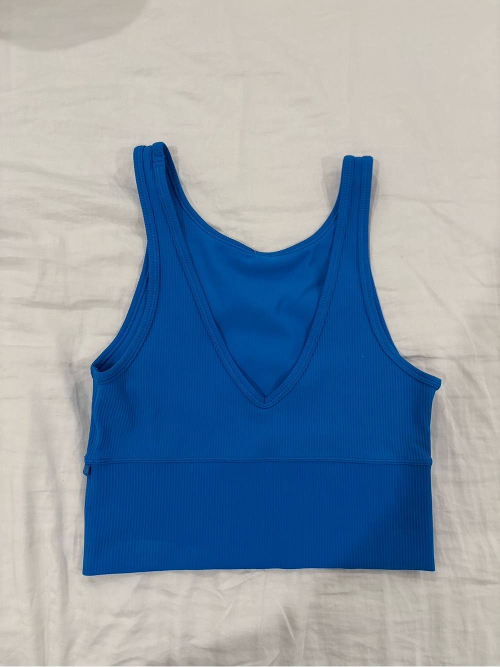 Lululemon Ribbed Tank Top Poolside Blue - Picture 6 of 9
